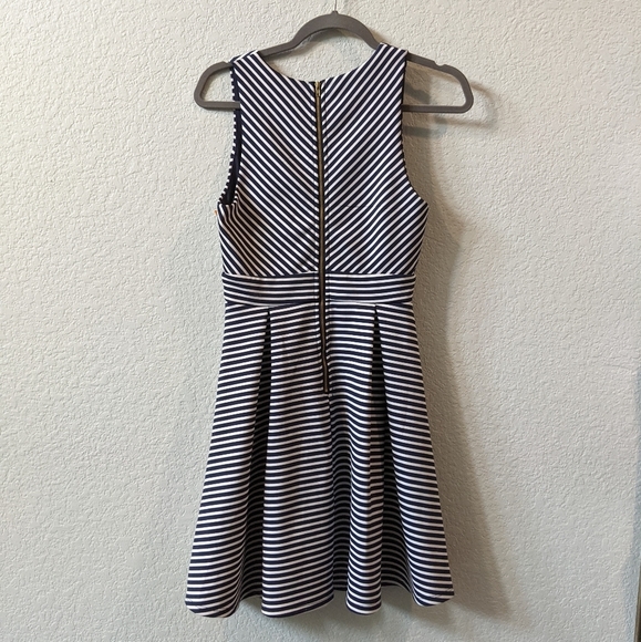 Navy & White Striped Altar'd State Dress Size S - Picture 7 of 10